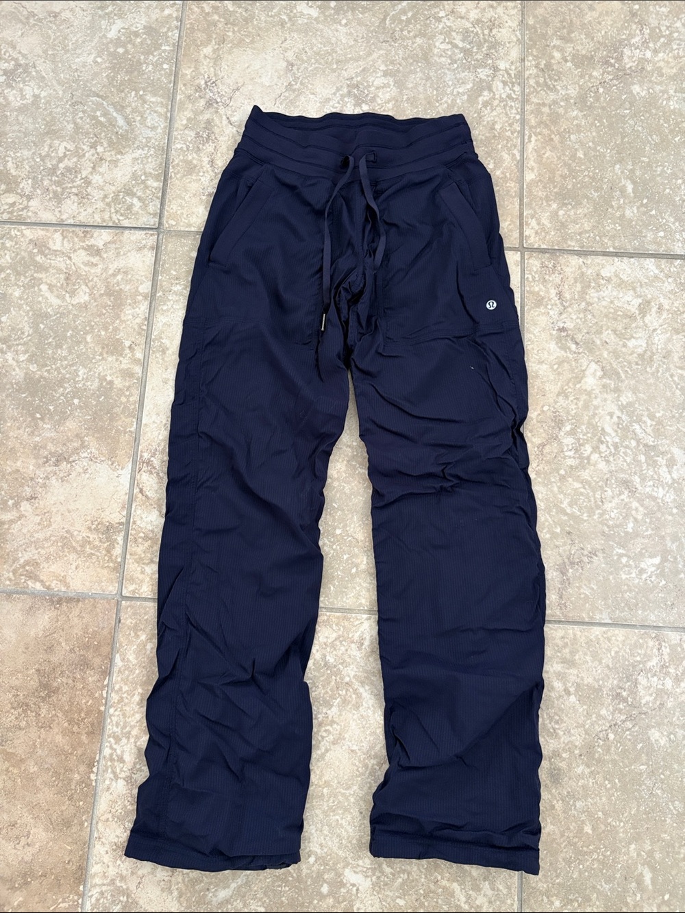 lululemon athletica Men's Dark Navy Drawstring Joggers